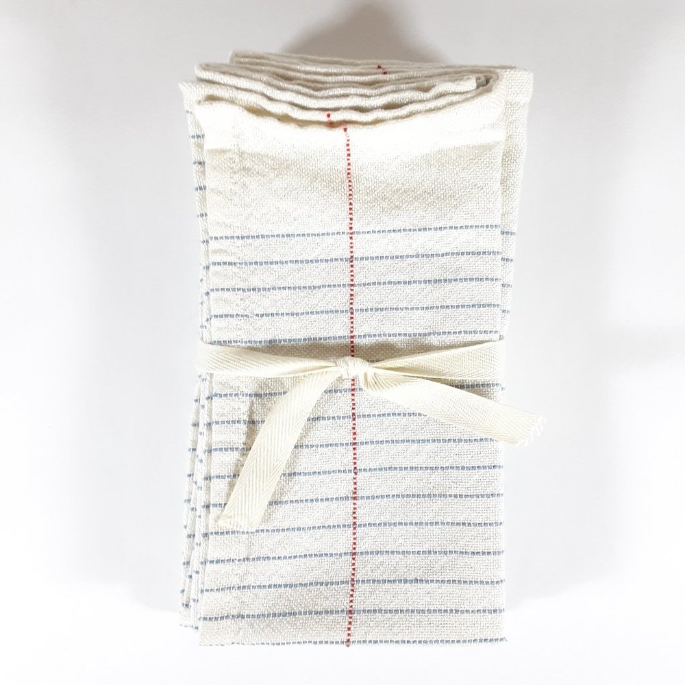 THE WEAVING MILL 4 100% COTTON BINDER PAPERS 8.5" X 11" USE AS NAPKINS CRAFTS BN